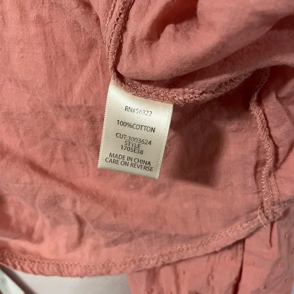 Max Studio Coral Embroidered Blouse - Picture 6 of 7